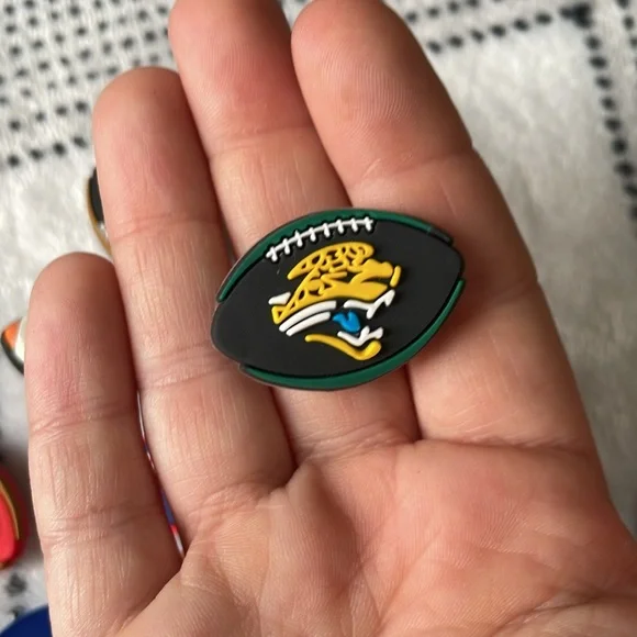 Football Themed Clog Charms - Picture 5 of 5